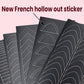 Cut-Out Stencil Stickers for Nail Art Airbrushing