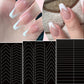 Cut-Out Stencil Stickers for Nail Art Airbrushing