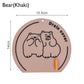 Cartoon anti-odor floor drain cover